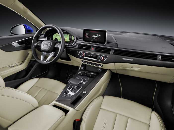 The most notable feature of the new A4 will be its interior. It