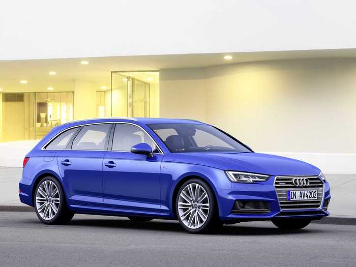 Audi is also introducing the Avant wagon variant of the A4.