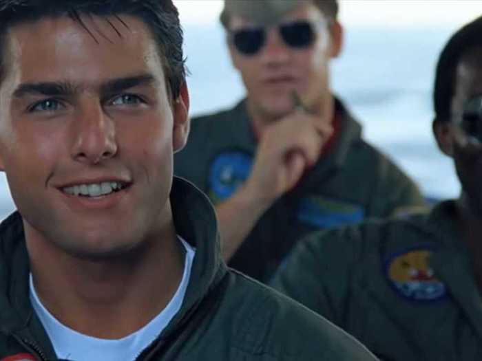 "Top Gun" (1986): A talented and recluse pilot (Tom Cruise) steps on the toes of other students in his quest to be the best at the Navy