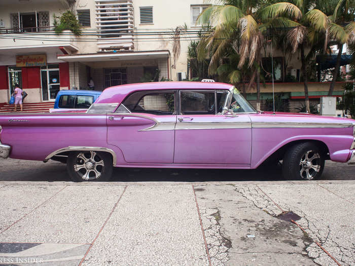 From that moment forward, Castro halted all American car imports and imposed strict laws on Cuban car owners.