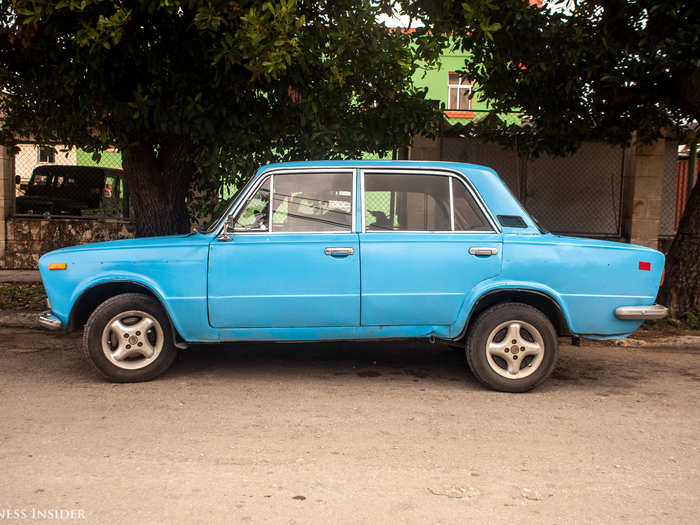 Ironically, the 250,000 USSR-imported Ladas were also expensive to maintain, as spare parts were rarely available in Cuba.