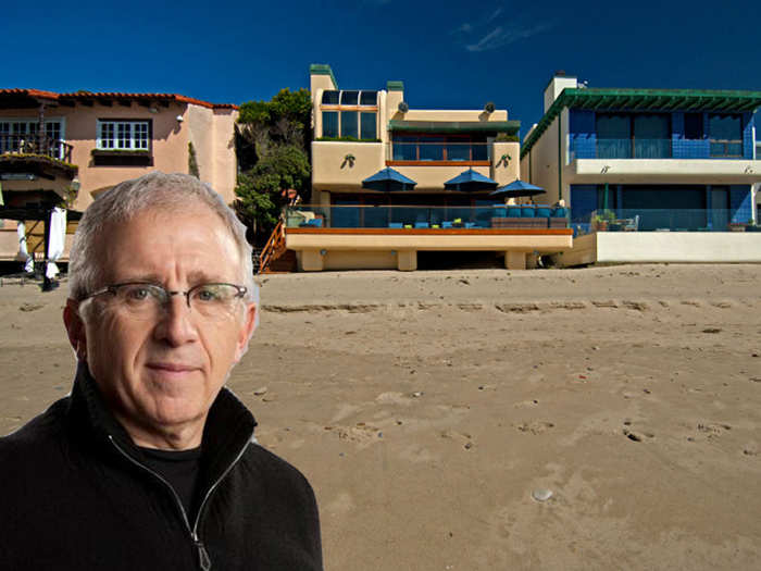 Attorney Stuart Liner bought a 5-bedroom, 5-bathroom Carbon Beach mansion from music industry titan Irving Azoff (pictured) for a reported $10 million in 2012.