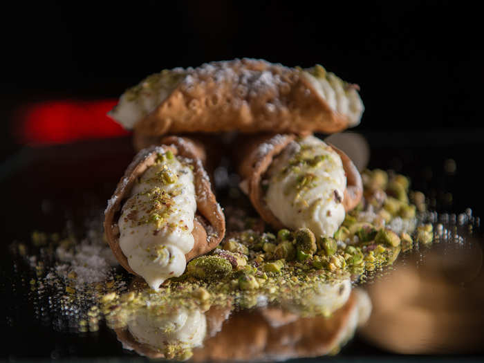 Cannoli: This pastry filled with a sweetened ricotta cheese cream returns to the fair in full or mini sizes.