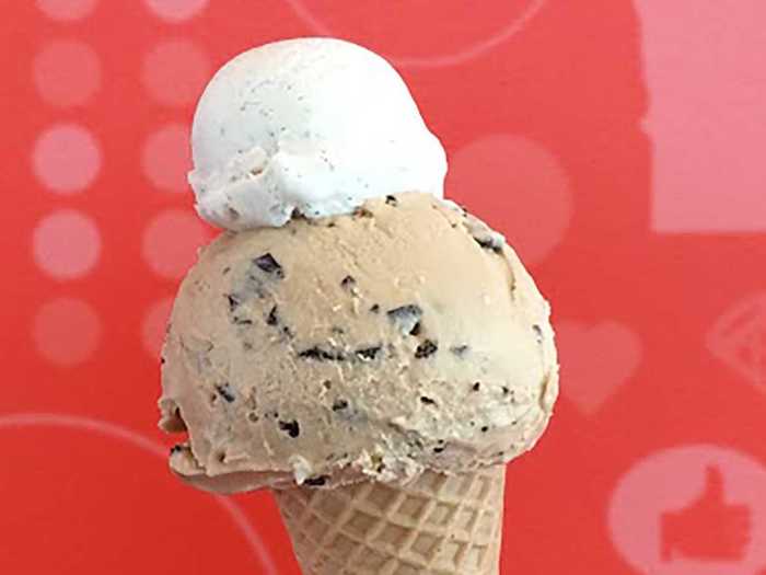 Butter Queen Coffee Ice Cream: Chocolate espresso flakes blended into browned butter and coffee ice cream.