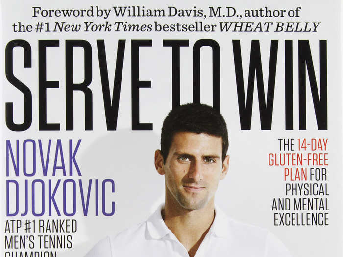 In 2013, he wrote a nutrition and lifestyle book called "Serving to Win: The 14-Day Gluten-Free Plan for Physical and Mental Excellence" about the diet that changed his career.