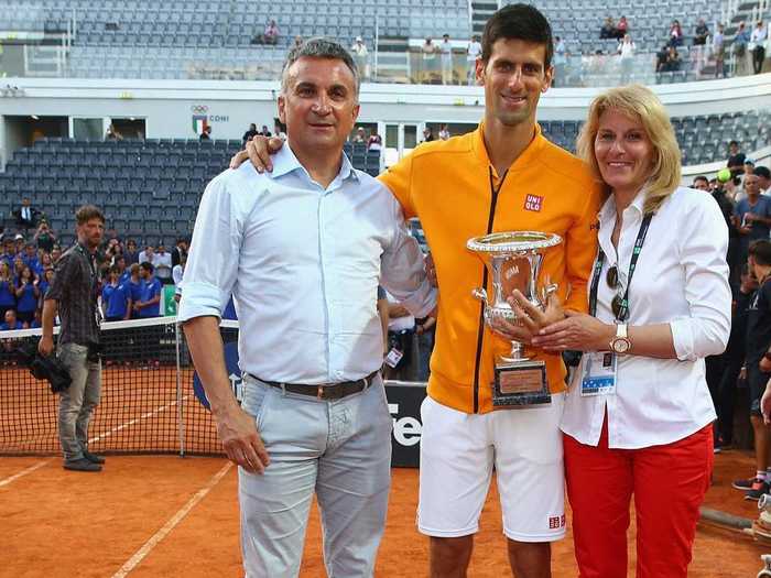 Djokovic and his family own a company called Family Sport which, according to the company website, organizes sporting events and offers catering services.