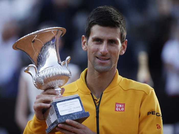 In 2014, Djokovic donated the $750,000 he won from the Italian Open to relief efforts for a flood in Serbia.