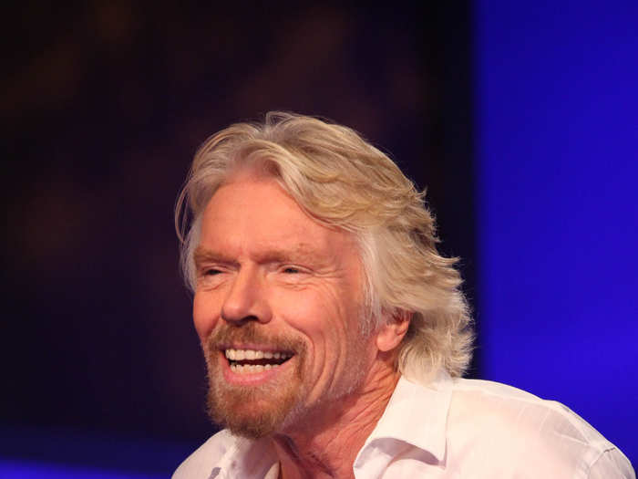 Richard Branson quit school when he was 16 to start a magazine that was doomed for failure.