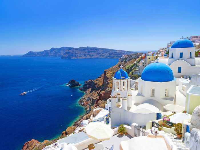 5. Santorini, Greece