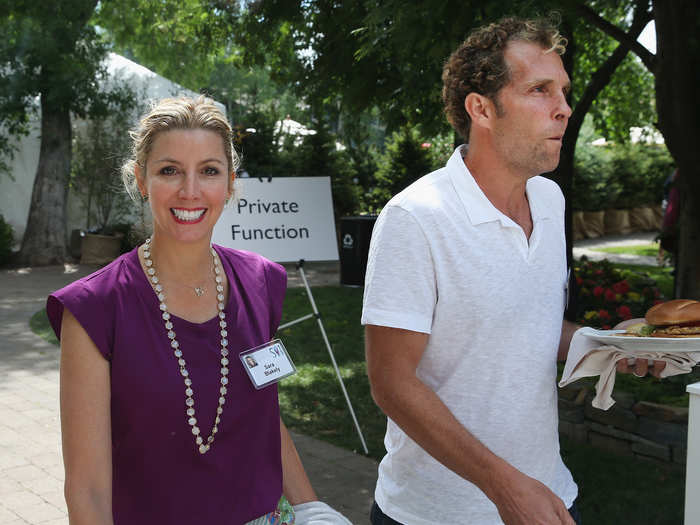 Sara Blakely, founder of Spanx, and her husband Jesse Itzler, co-founder of Marquis Jet, took advantage of the food situation.