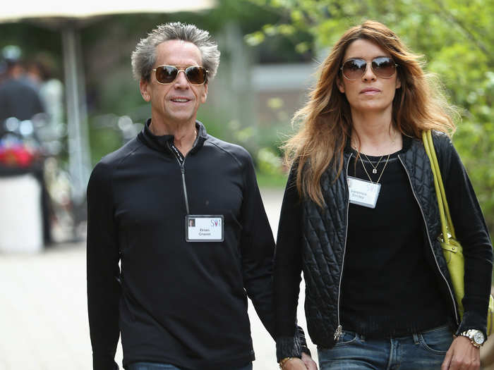 Hollywood megaproducer Brian Grazer, cochairman of Imagine Entertainment, brought along his fiancée, Veronica Smiley, chief marketing officer at the hotel management company SBE.