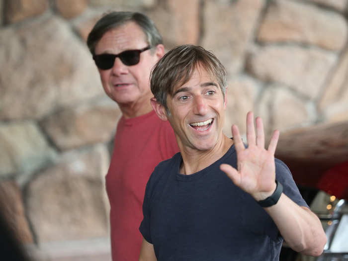 This year Ovitz was spotted with Zynga cofounder Mark Pincus, who was accompanied by his wife, Ali Pincus, cofounder of One Kings Lane.