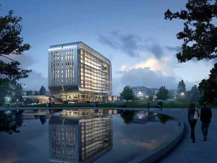 Oasis, The Great American Corporate Center by Form 4 Architecture (Santa Clara, California)