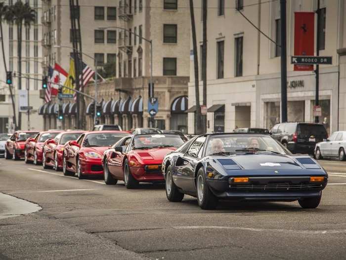 308 GTS: The Ferrari 308 GTS debuted in 1977 to great fanfare. The Pininfarina-designed, targa-top sports car was the car of choice on the 