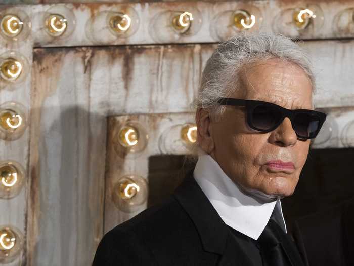 Fashion designer Karl Lagerfeld sleeps 7 hours no matter what.