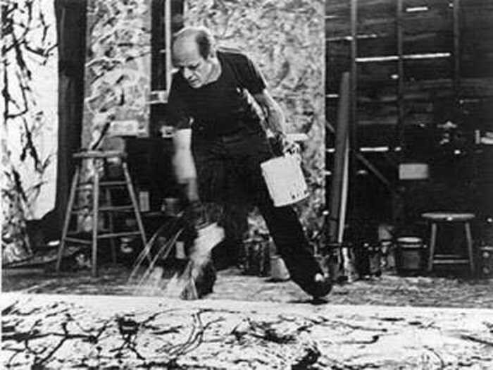 Painter Jackson Pollock started his day with a 1:00 p.m. cigarette.