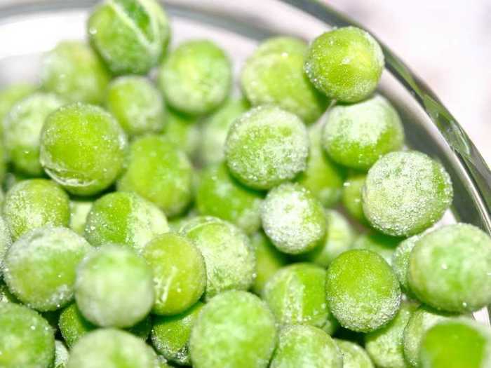 Frozen vegetables