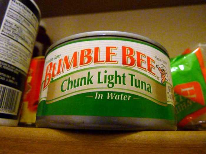 Canned tuna