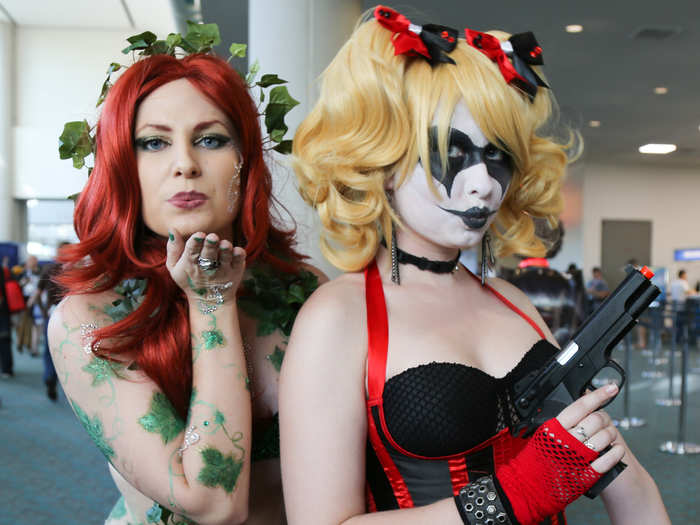 Harley Quinn was very popular at San Diego Comic-Con 2015.