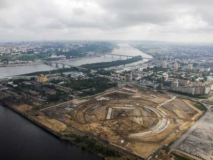 Russia plans to spend $301 million on the stadium.