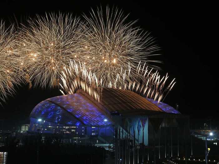 Such as the Fisht Stadium in Sochi, the main venue for the 2014 Olympics.