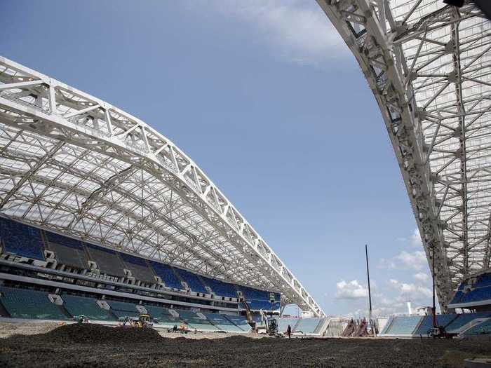 Russia will spend $62 million in order to renovate it to abide by FIFA regulations.