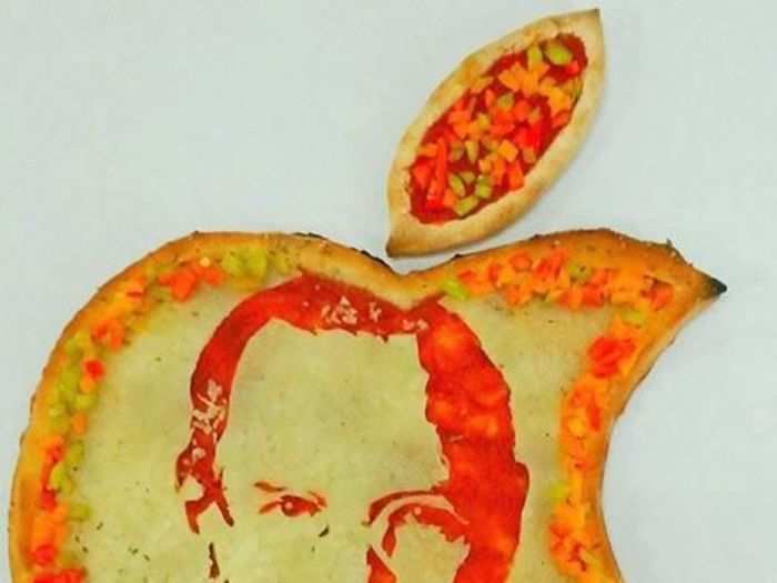 The Steve Jobs pizza