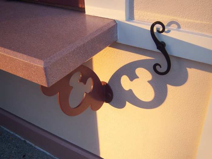 This one casts a shadow at the main entrance ticket booth.