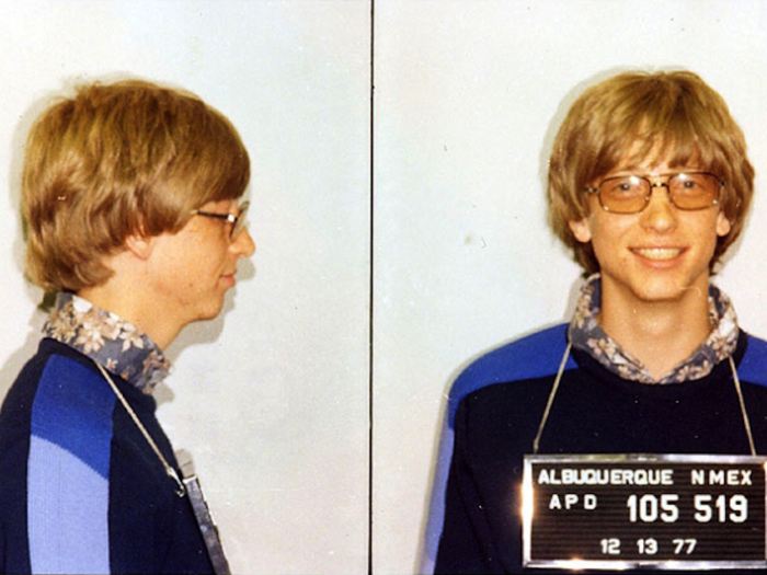 The story behind the classic Bill Gates mugshot