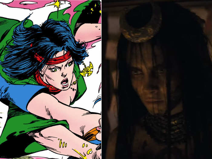 One of the more mysterious cast members, Enchantress (Cara Delevinge) doesn