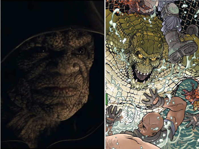 Adewale Akinnuoye Agbaje will play Killer Croc.