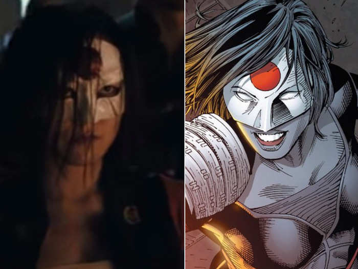 Karen Fukuhara is Katana.