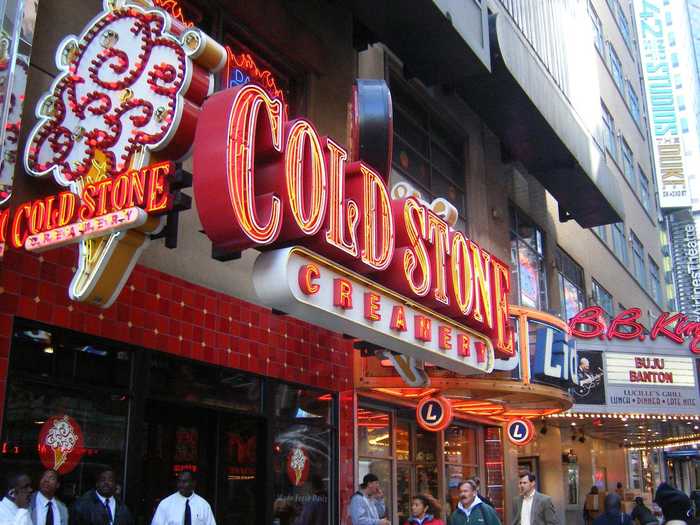 28. Cold Stone Creamery