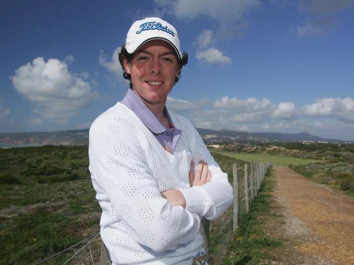 Rory McIlroy in 2007 (age 17).