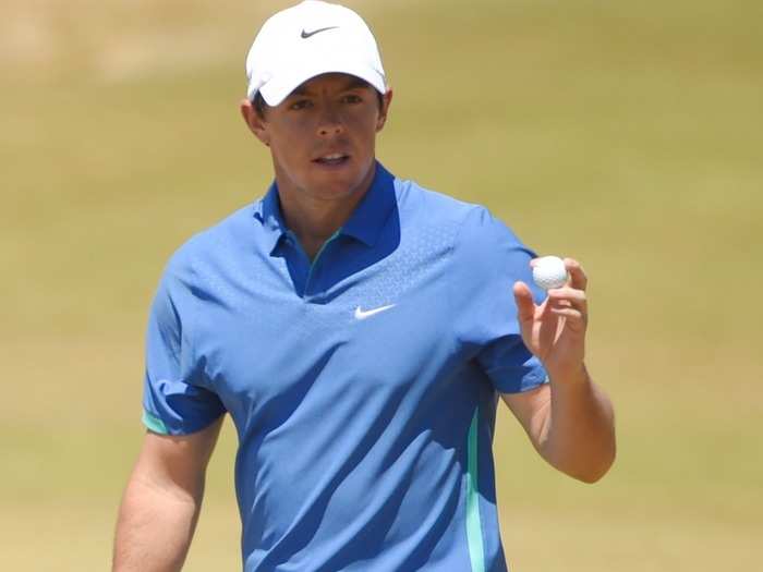 Rory McIlroy now.