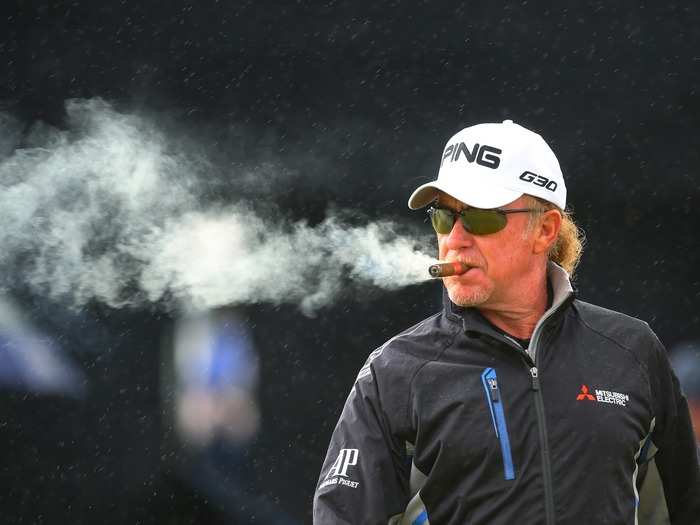 Miguel Angel Jimenez now.