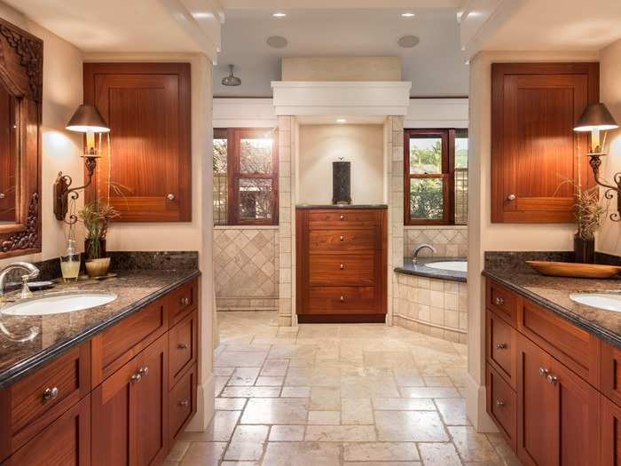 As does the spa-like master suite bathroom.