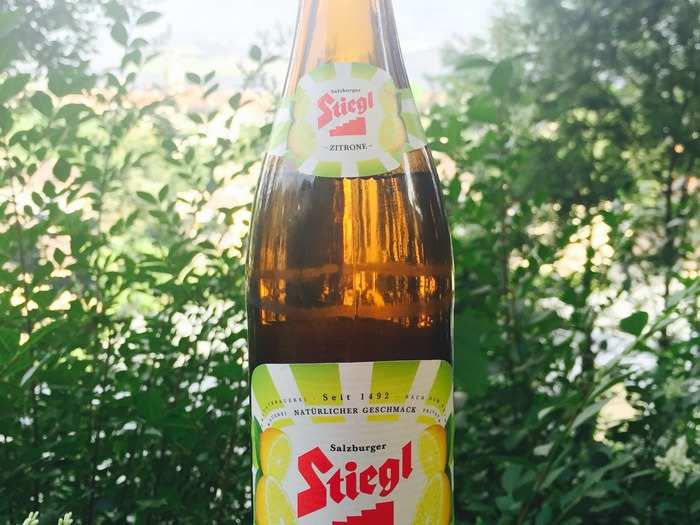 Stiegl Radler: You can drink as many as you want.