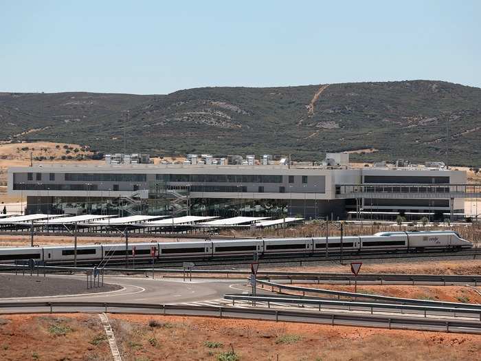 The Spanish Government spent over a billion euros building a brand new airport near the city of 75,000 residents.