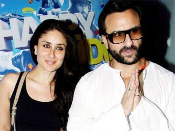 Saif Ali Khan and Kareena Kapoor