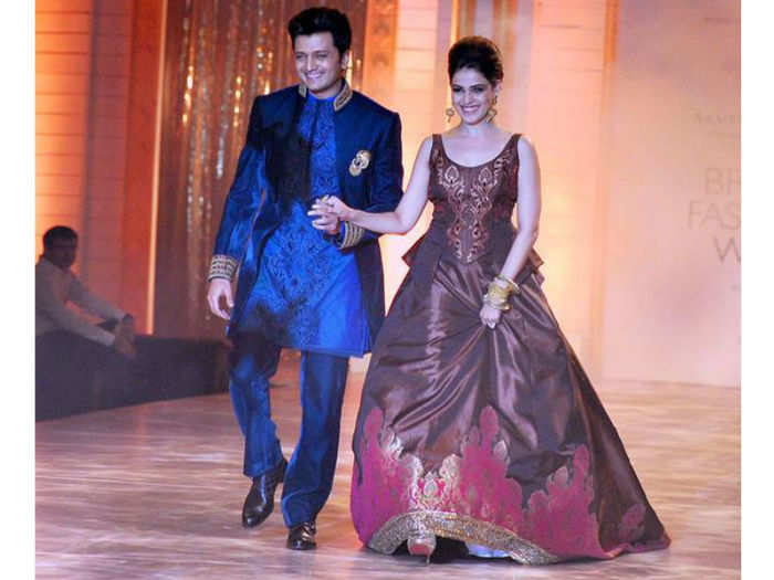 Reteish Deshmukh and Genelia Dsouza