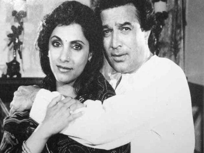 Rajesh Khanna and Dimple Kapadia