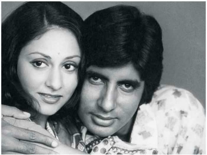 Amitabh Bachchan and Jaya Bhaduri