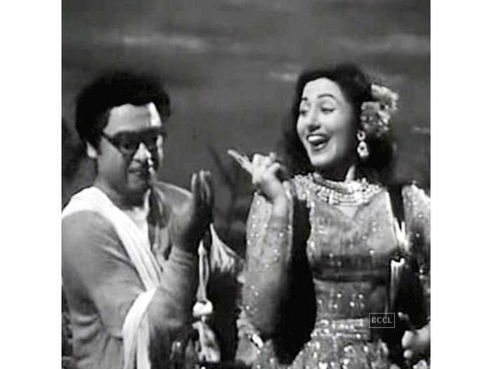 Kishore Kumar and Madhubala