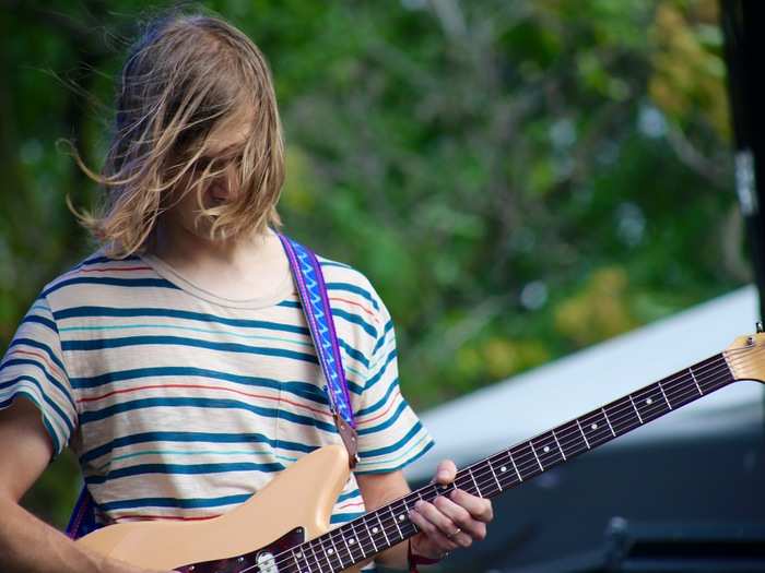 Guitarist from Kurt Vile.