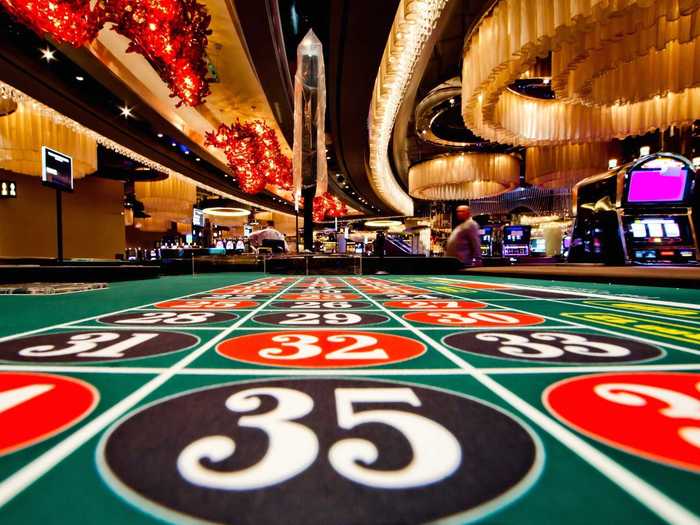 Try your luck and gamble in one of Las Vegas’ famous casinos.