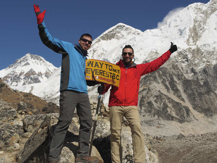 Trek up to Mount Everest in Nepal. The scenery is breathtaking and you