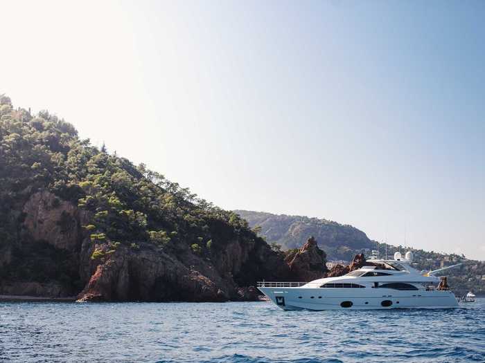 Cruise through the Mediterranean Sea on a yacht.