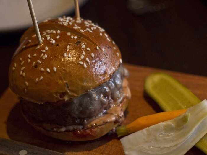 The Burger at The NoMad Bar