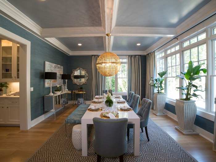 Dining room by Barbara Page Home